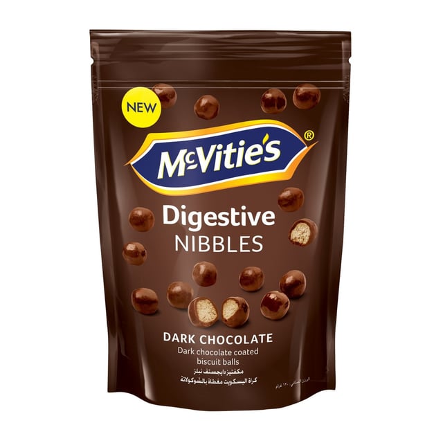 Mcvities Digestive Nibbles Dark Chocolate 120G