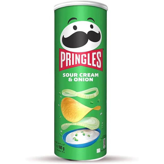Pringles Sour Cream & Onion 165Gr