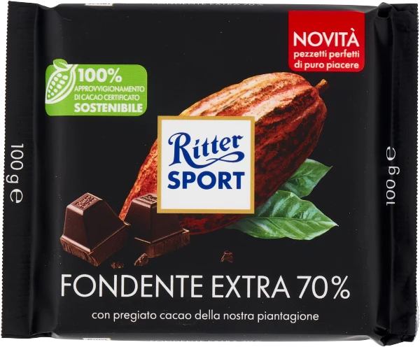 Ritter sport cv 70% cocoa 100g