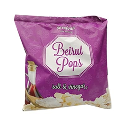 Beirut Pops Salt And Vinegar 40G