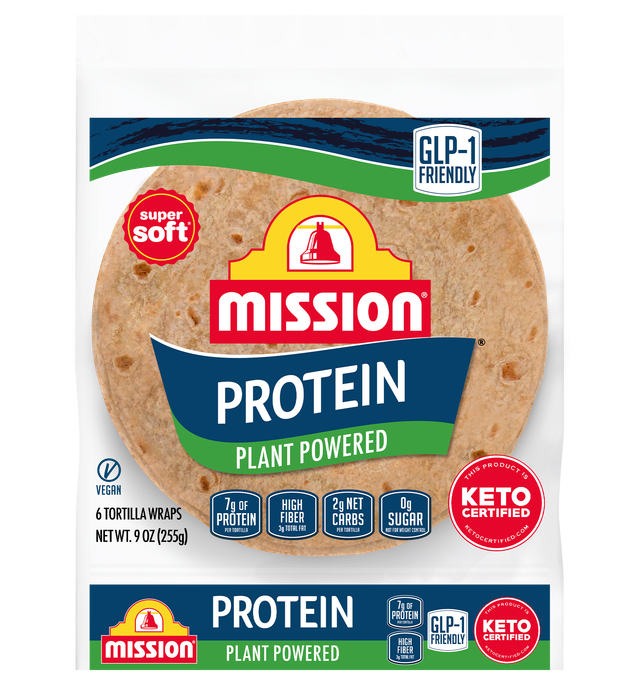 Mission tortilla wheat protein