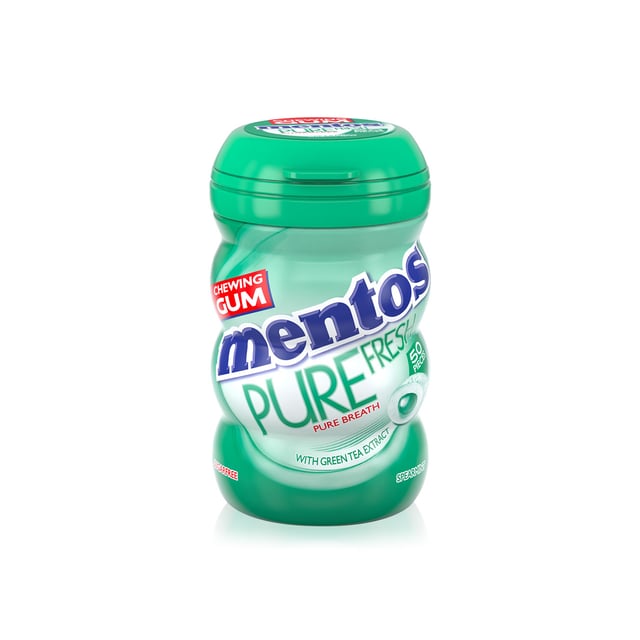 Mentos Pure Fresh Sugar Free 50 Pcs Spearmint 87.5