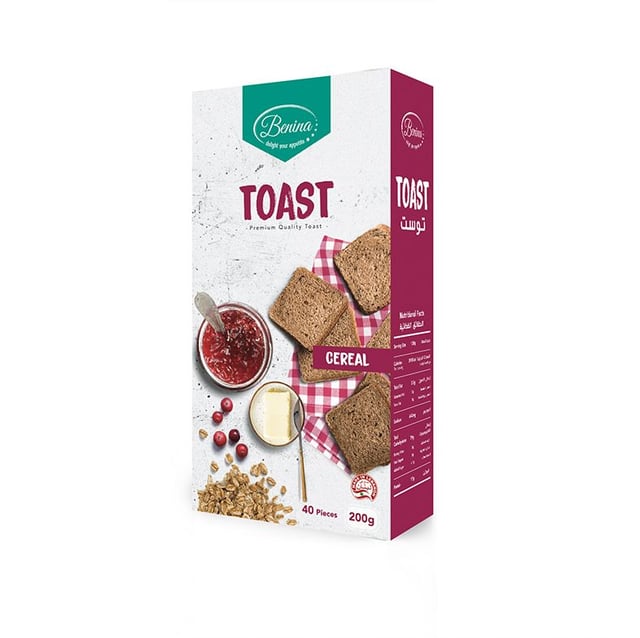 Benina toast cereal 200g