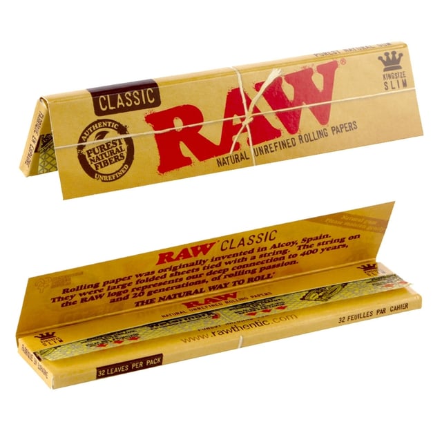 Raw Classic King Size Slim 33 Leaves