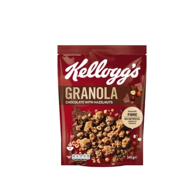 Kellogs granola choco and nuts 340g