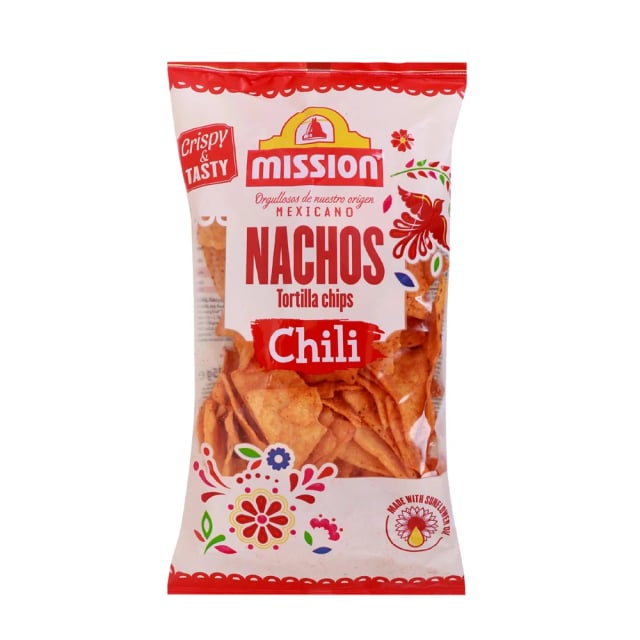 Mission Tortilla chips chili 175g