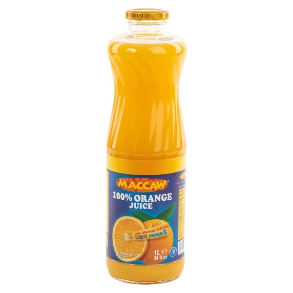 Maccaw Orange 1L Glass