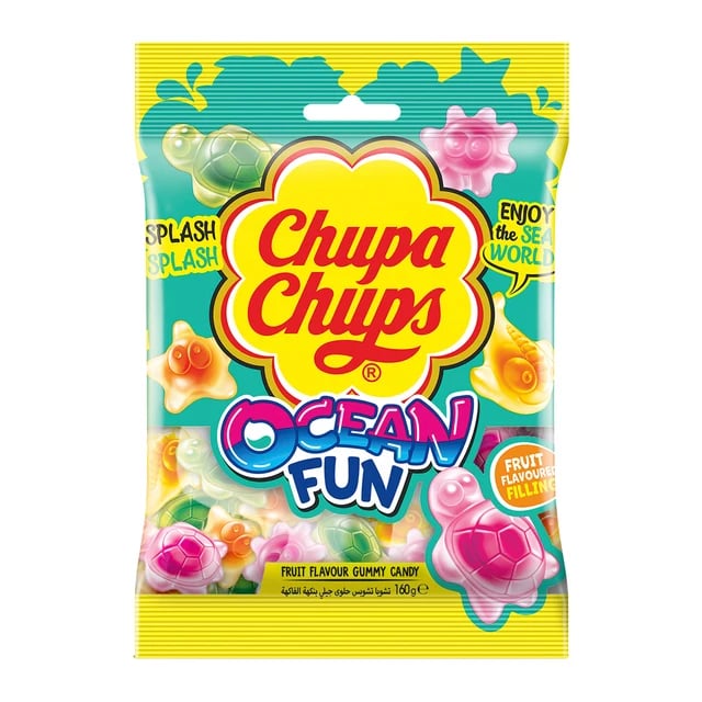 Chupa chups jellies ocean fun 160g