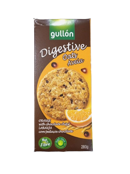 Gullon digestive avena oat orange 280g