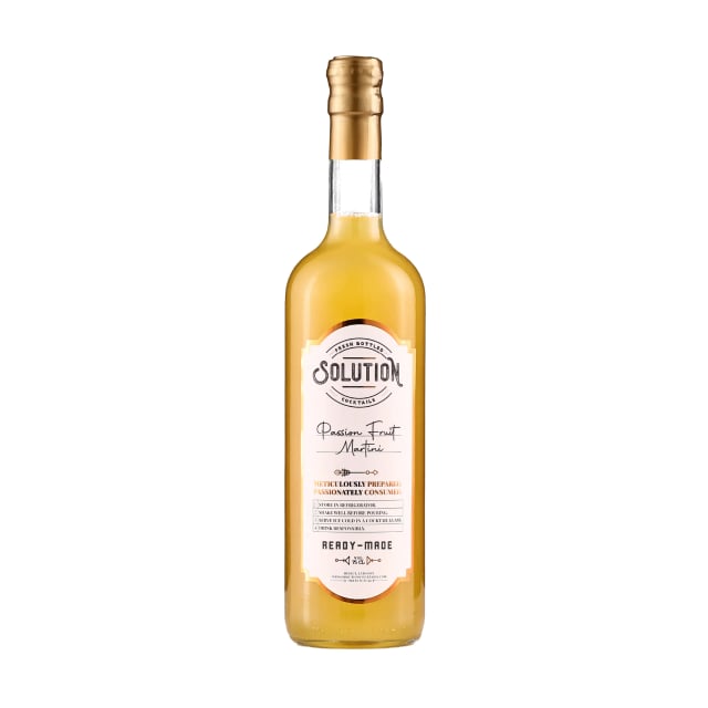 Solution Cocktail Passion Fruit Martini 750Ml
