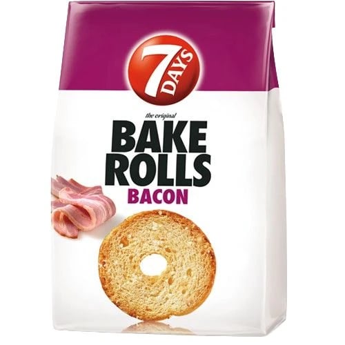 7 days bake rolls  bacon 80g