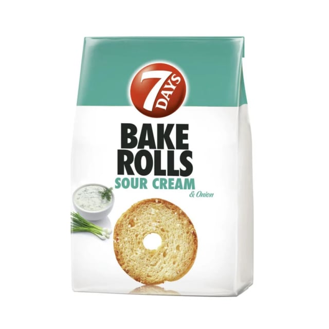 7DAYS BAKE ROLLS SOUR CREAM 80G