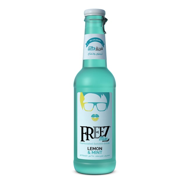 Freez Mix Lemon And Mint 275Ml Glass
