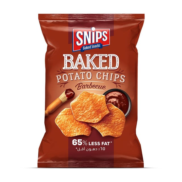Snips Baked Chips Bbq 65Gr