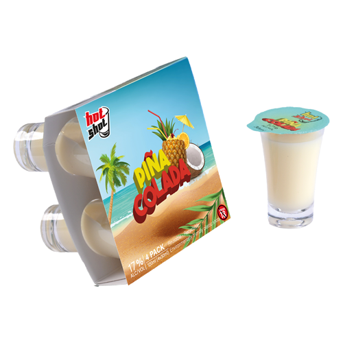 HotShot Pina Colada 4pack