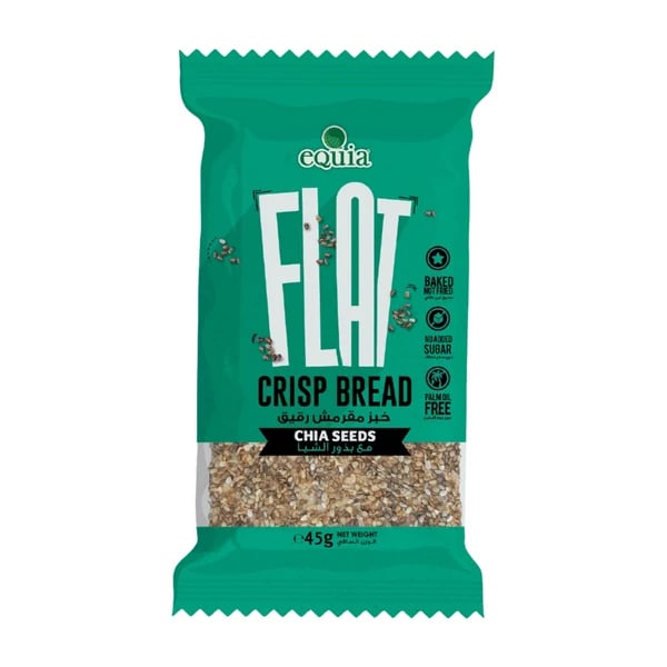 Equia Flat Crisp With Chia 45g