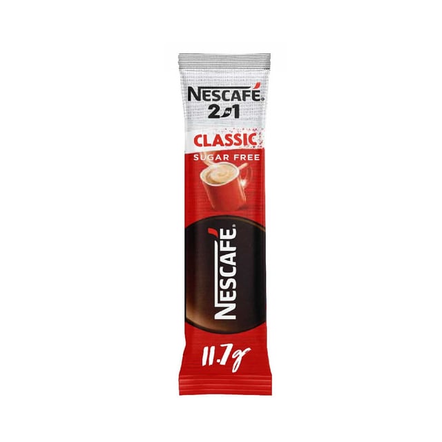 Nescafe 2In1 Classic Sugar Free 11.7G