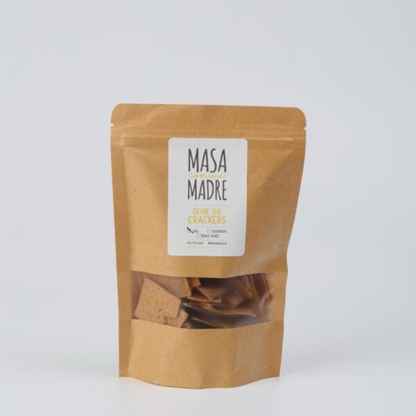 Masa madre olive oil crakers chili 120g