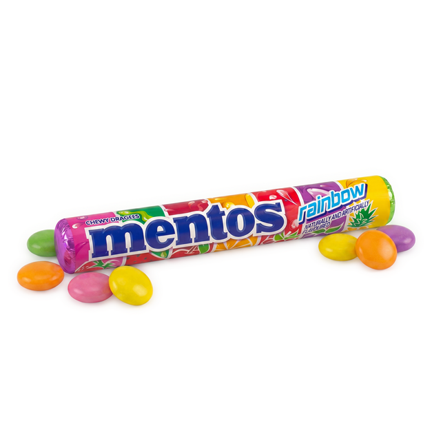 Mentos Rainbow Chewy Dragees