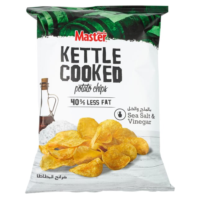 Master Kettle Cooked Salt And Vinegar 76G