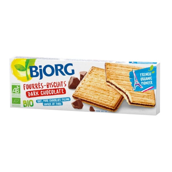 Bjorg Fourres Chocolat Noir 150G