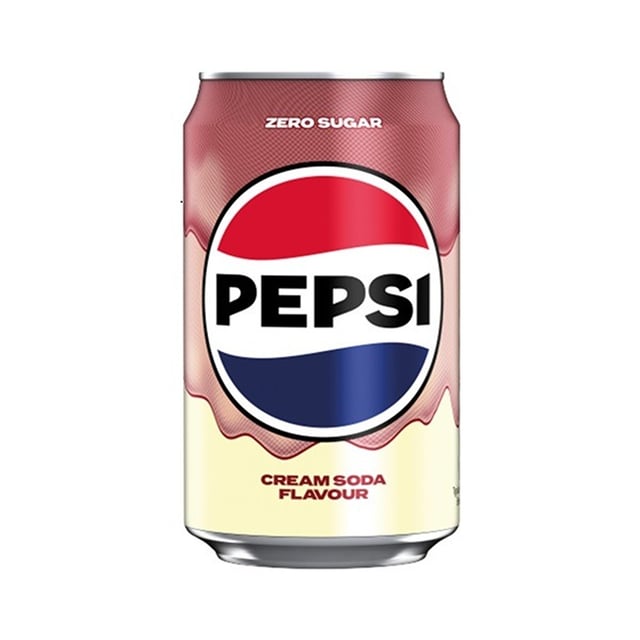 pepsi sugar free cream soda 330ml