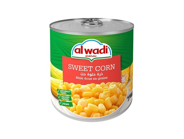 Al Wadi Al Akhdar Sweet Corn 340G
