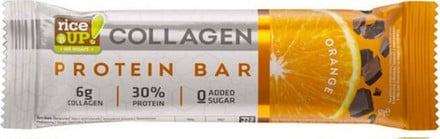 Rice up collagen orange protein bar