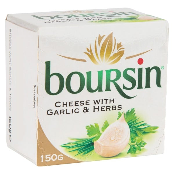 Boursin garlic and herbs 150g