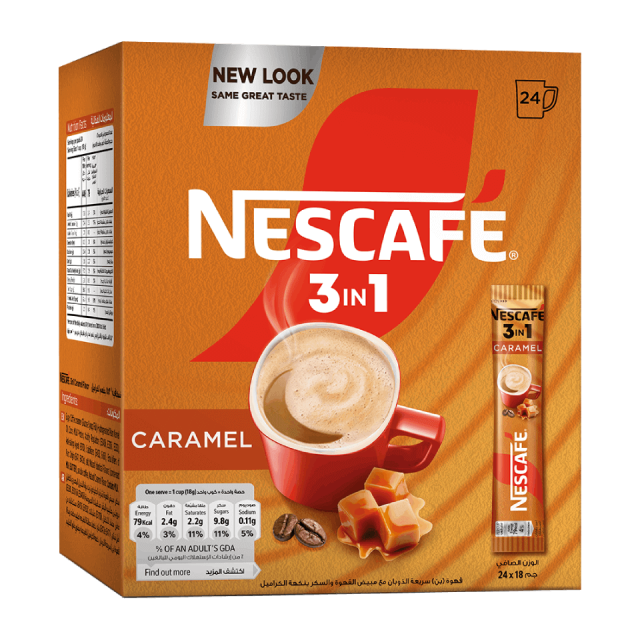 Nescafe 3in1 Caramel 21g