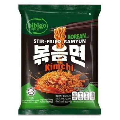 Bibigo Ramyun noodles kimchi flavor 122g