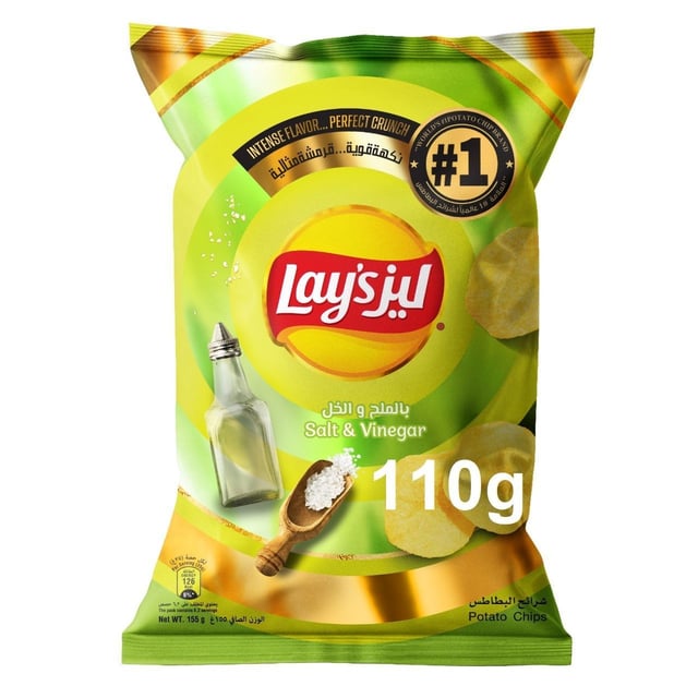Lays salt&vinegar 110g