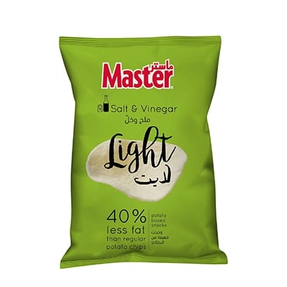 Master Light Salt And Vinegar 70G