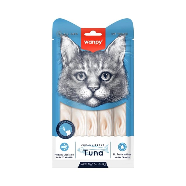 Wanpy cat creamy tuna treats 70g