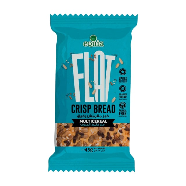 Equia Flat Crisp With Multicereals 45g