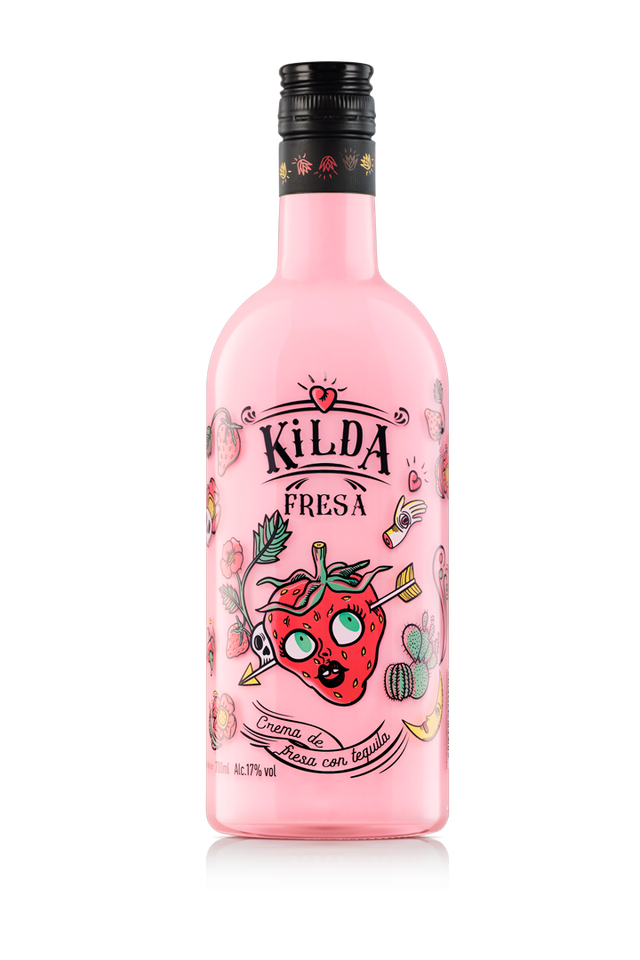 Kilda Liquor Crema De Fresa Tequila 700Ml