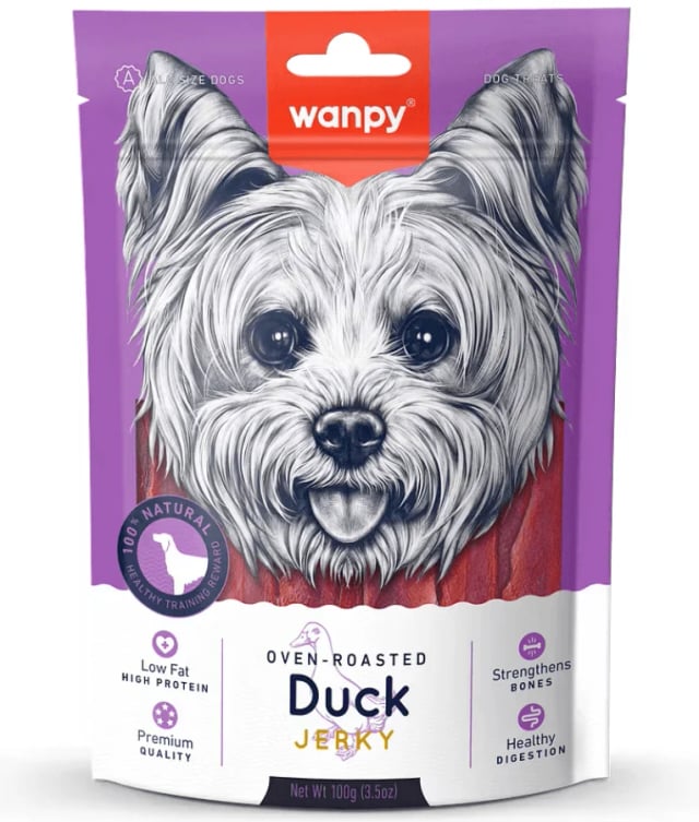 Wanpy Dog Duck Jerky 100g