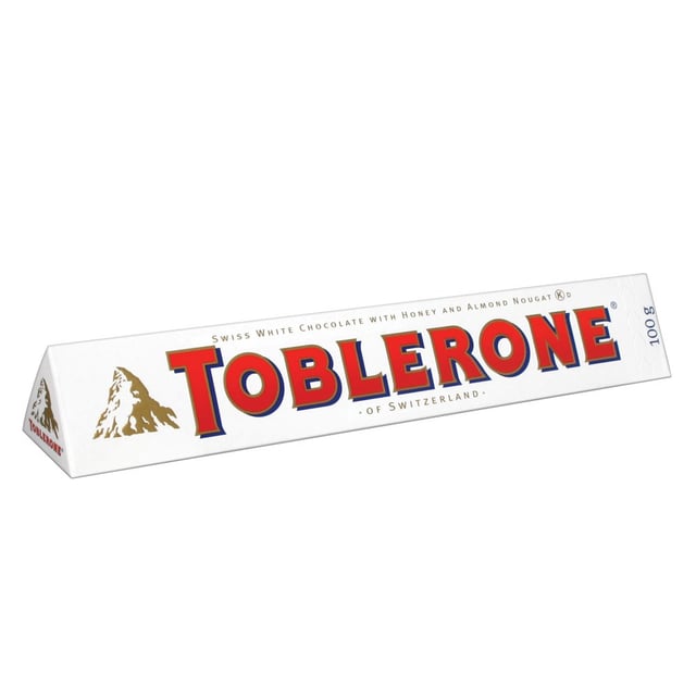 Toblerone white 100g