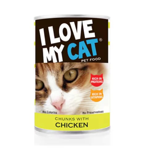 I Love My Cat With Chicken 415G