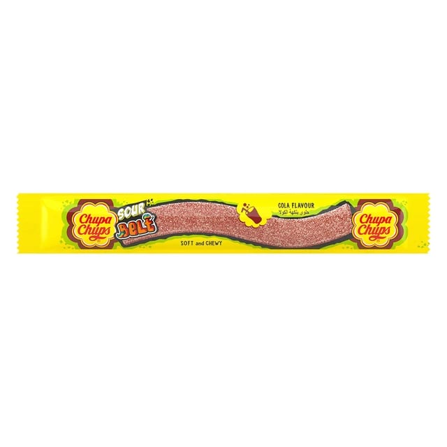 Chupa chups jellies sour belt cola 10g