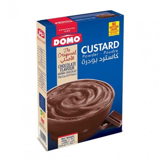 Domo Custard Powder Chocolate Flavour 200G