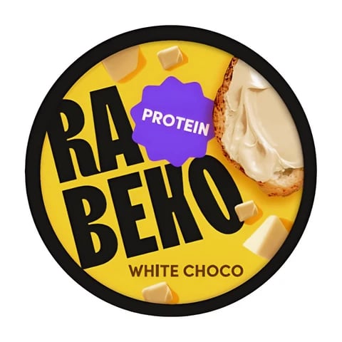 Rabeko proteinb spread white chocolate 250g