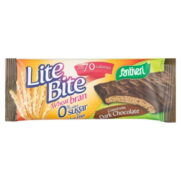 Santiveri Lite Bite Dark Chocolate 17G