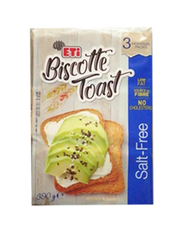 ETI BISCOTTE NO SALT 390G
