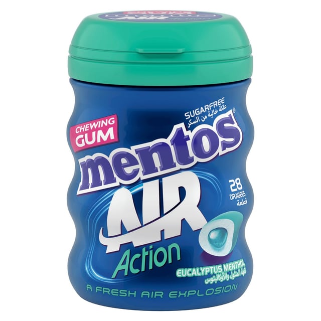 Mentos gum air action 28p