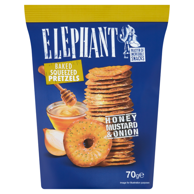 Elephant Honey Mustard And Onion 70G