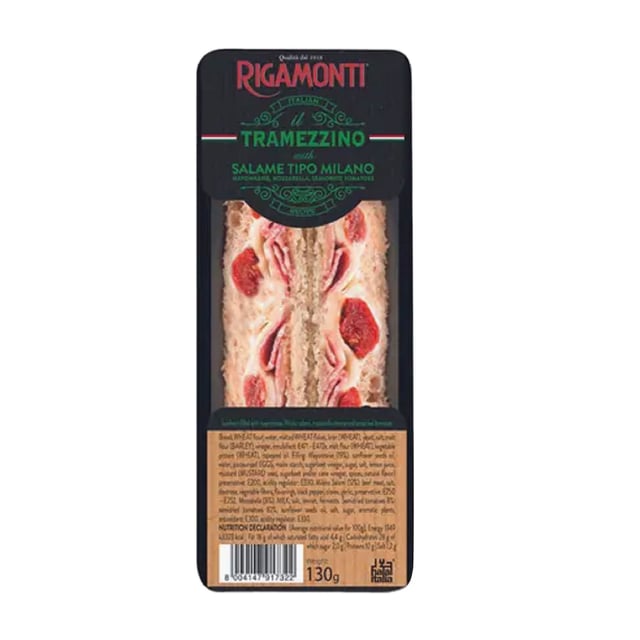 Rigamonti  tramezzino  salame 130g