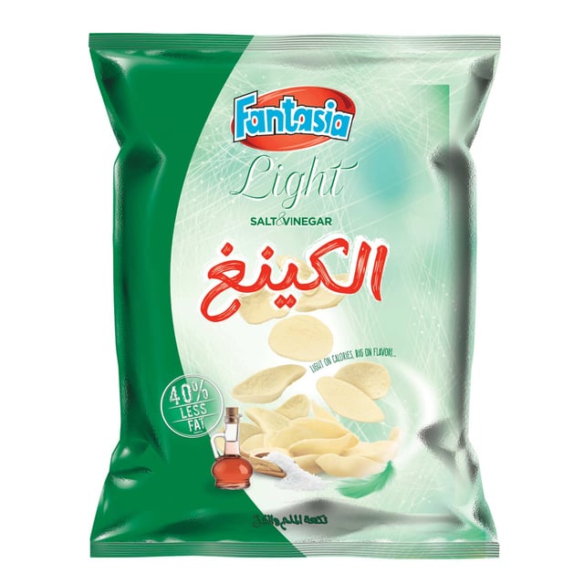 FANTASIA LIGHT SALT&VINEGAR 45G