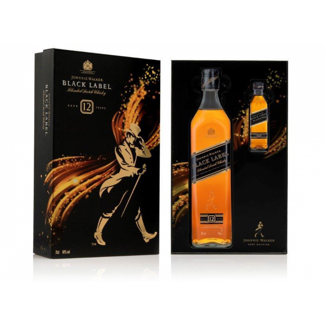 Xmas Offer Black Label 750Ml + Black Label 200Ml