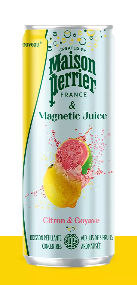Maison perrier magnetic juice citron & goyave 25cl